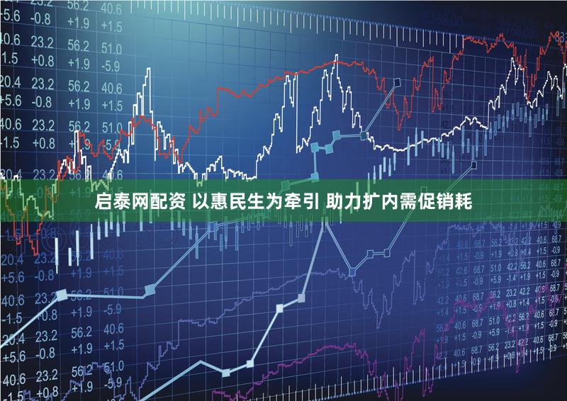 启泰网配资 以惠民生为牵引 助力扩内需促销耗