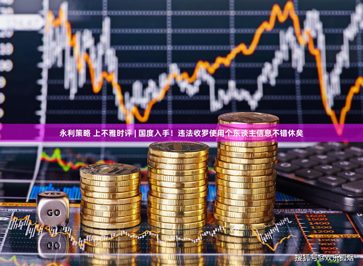 永利策略 上不雅时评 | 国度入手！违法收罗使用个东谈主信息不错休矣