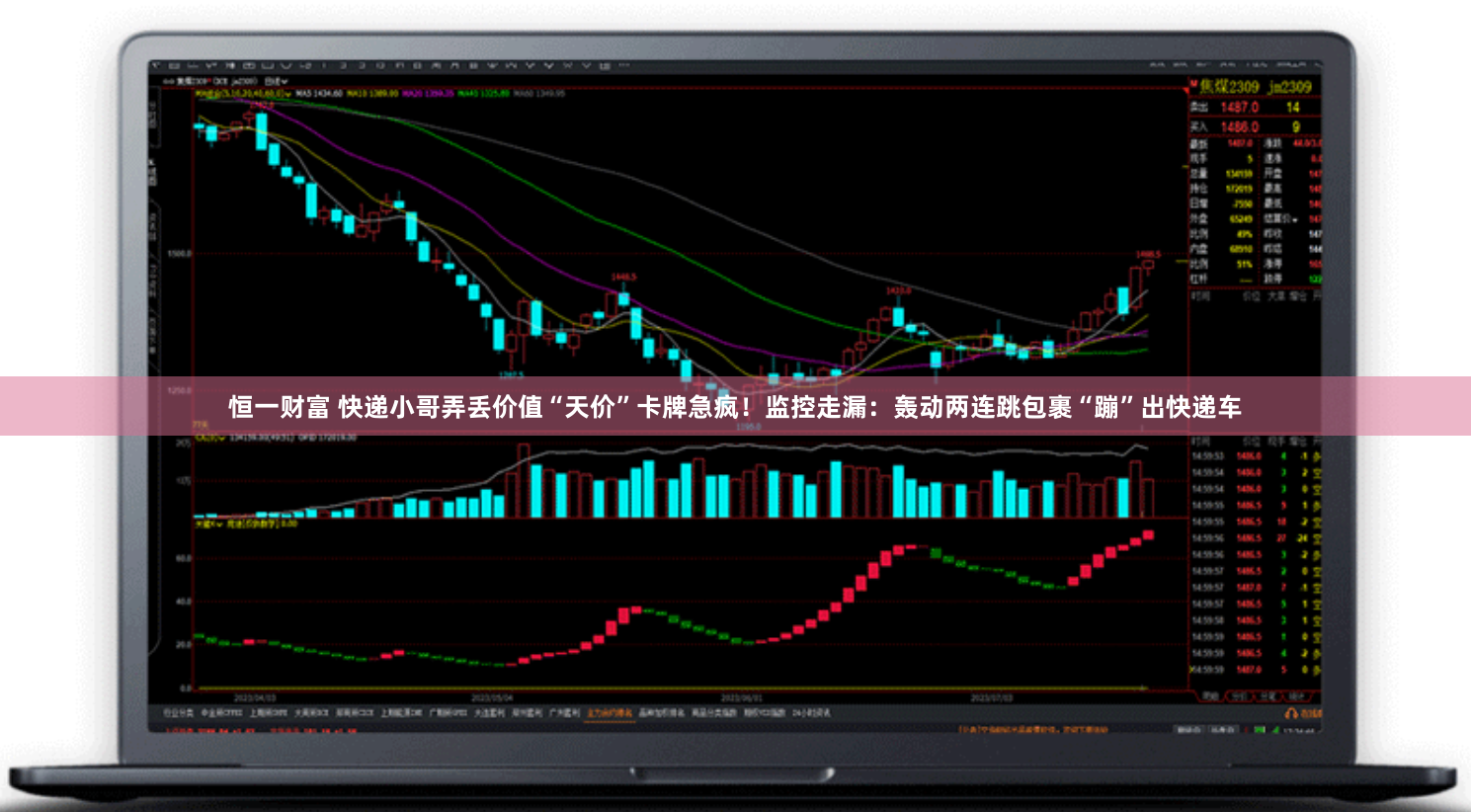 恒一财富 快递小哥弄丢价值“天价”卡牌急疯!监控走漏:轰动两连跳包裹“蹦”出快递车